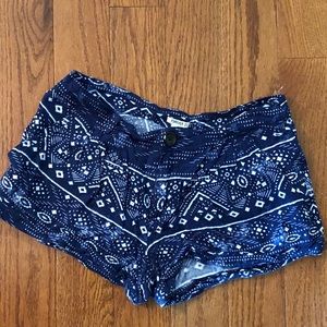 Forever 21 blue shorts